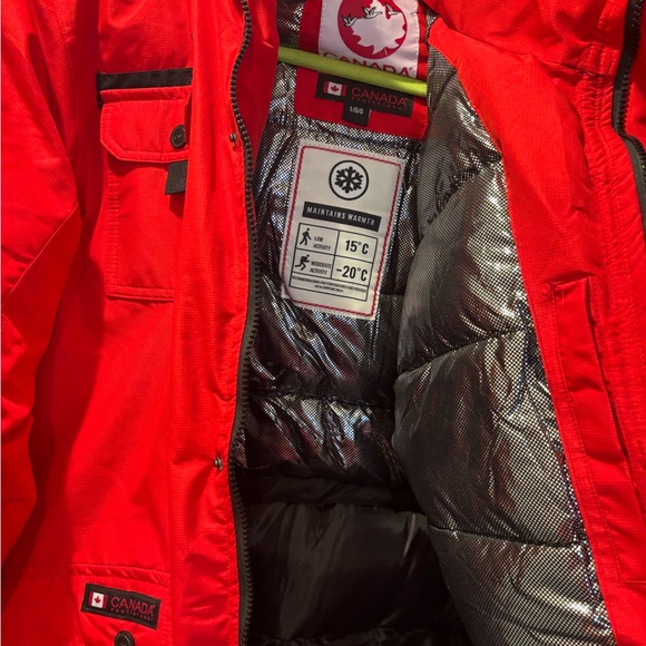 Men's Red Performance Jacket - Picture 2 of 2